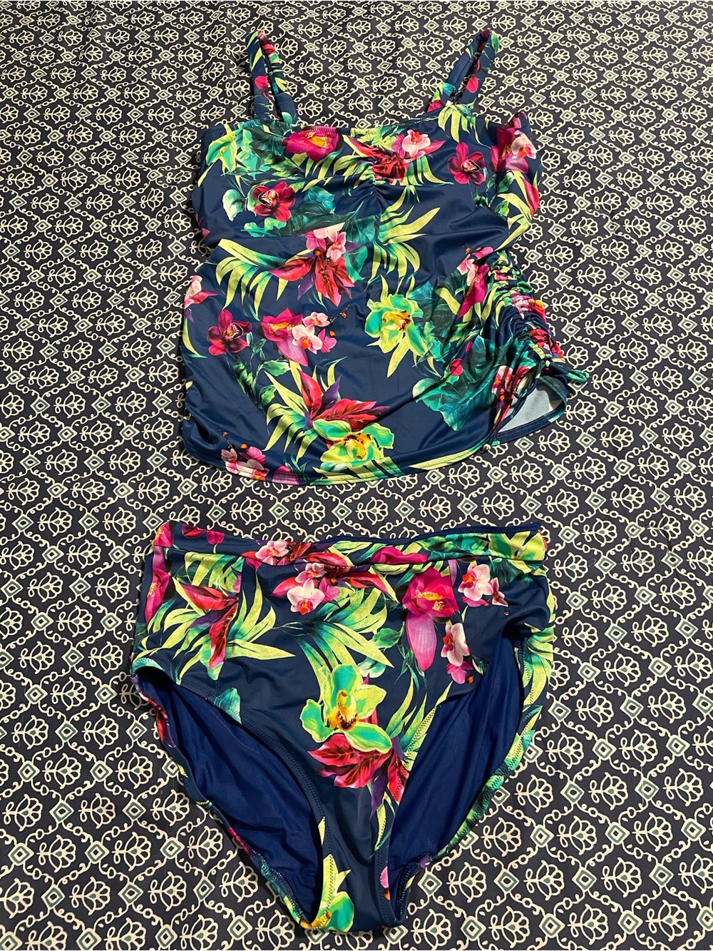 Fantasie Tropical Tankini Set with Underwire Bra